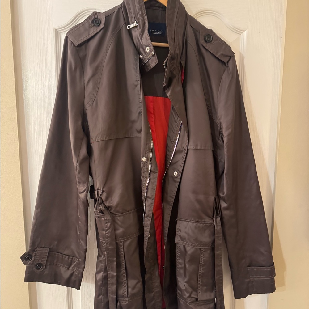 Zara Chocolate Brown Trench Coat